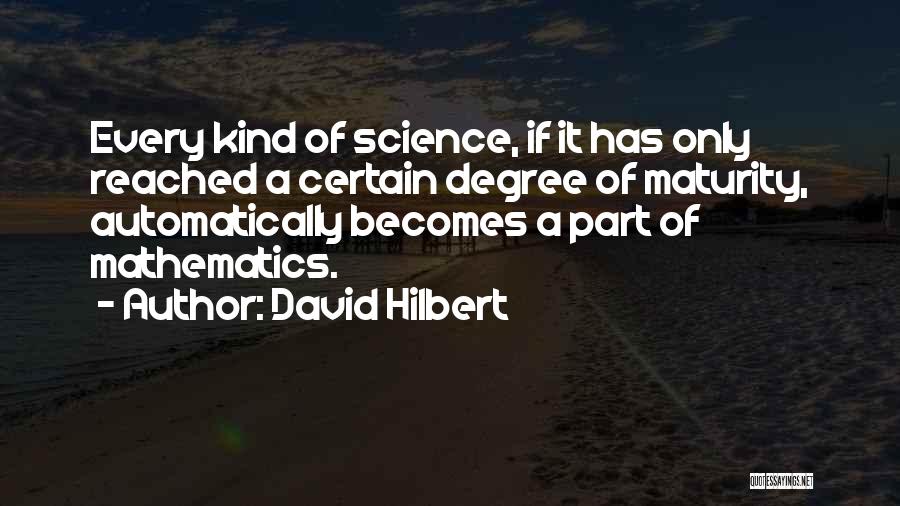 David Hilbert Quotes 1296523