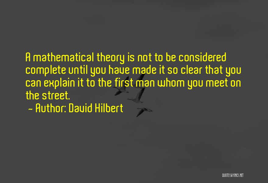 David Hilbert Quotes 559262