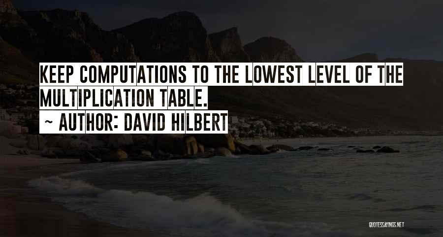 David Hilbert Quotes 711393