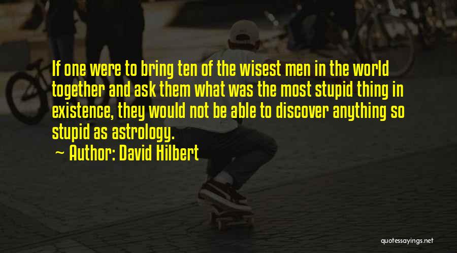 David Hilbert Quotes 994462