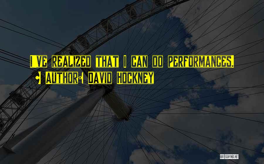 David Hockney Quotes 252288