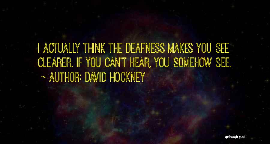 David Hockney Quotes 879198