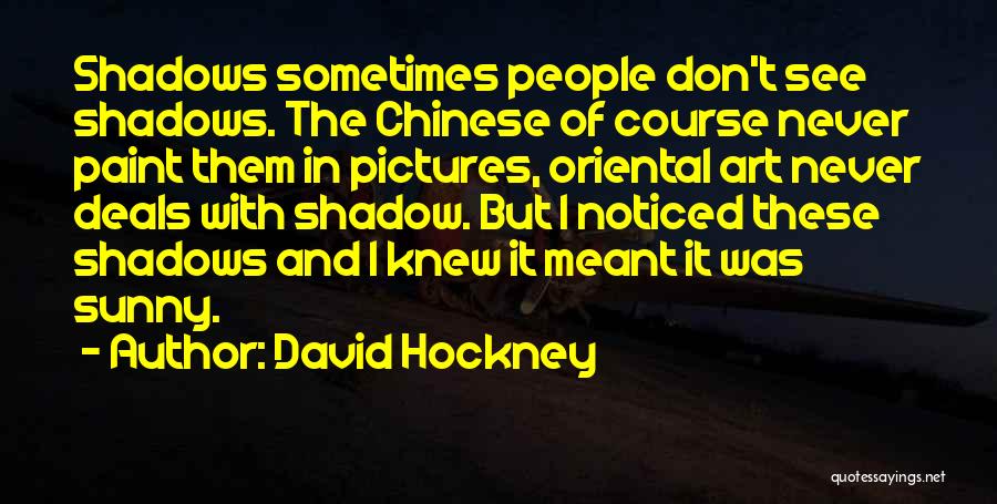David Hockney Quotes 951746