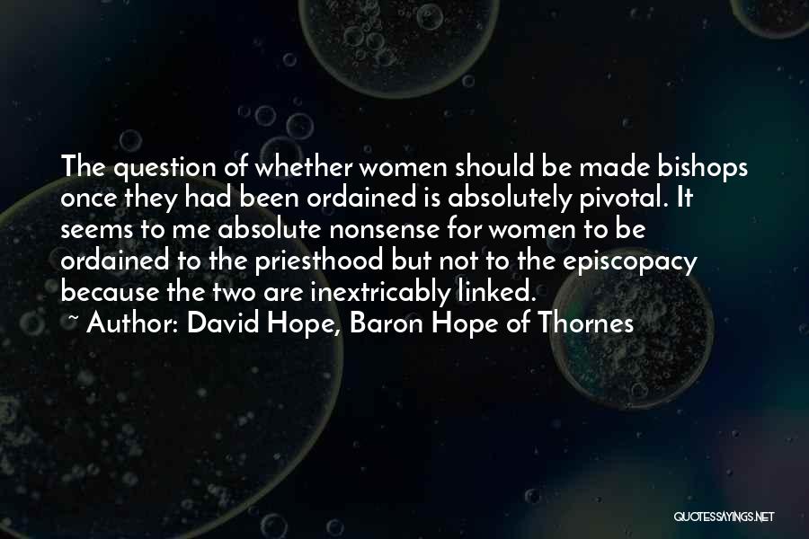 David Hope, Baron Hope Of Thornes Quotes 1757548