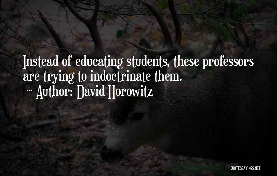 David Horowitz Quotes 631002