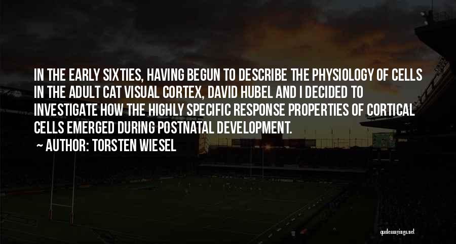 David Hubel Quotes By Torsten Wiesel