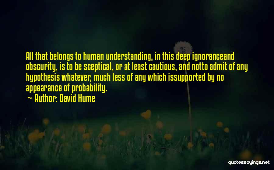 David Hume Quotes 1209898