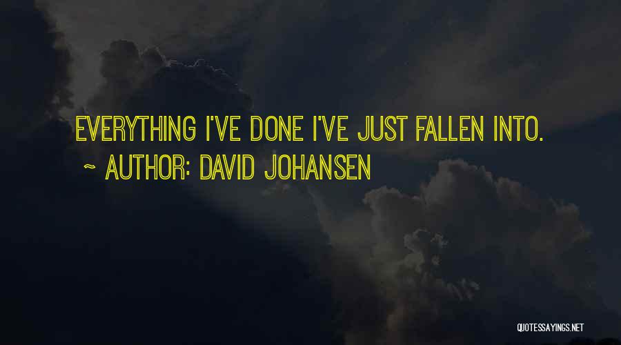 David Johansen Quotes 1121435