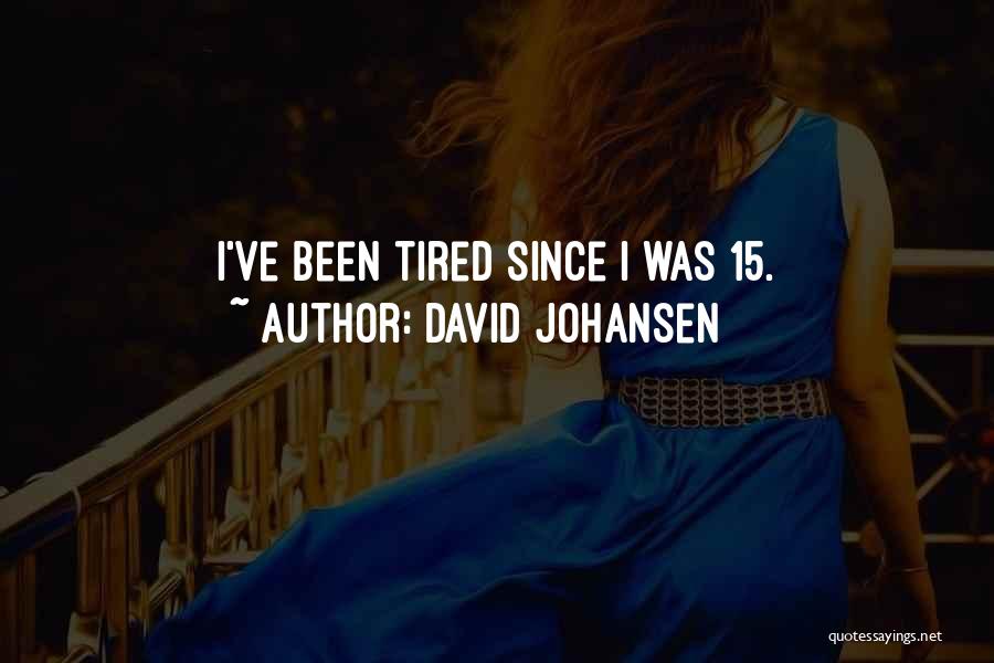 David Johansen Quotes 99484