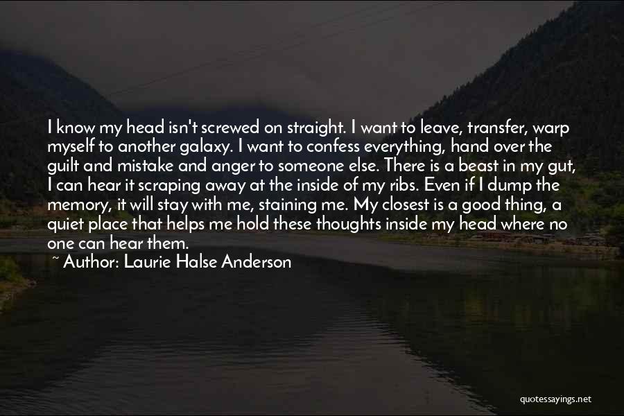 David Johnston Quotes By Laurie Halse Anderson