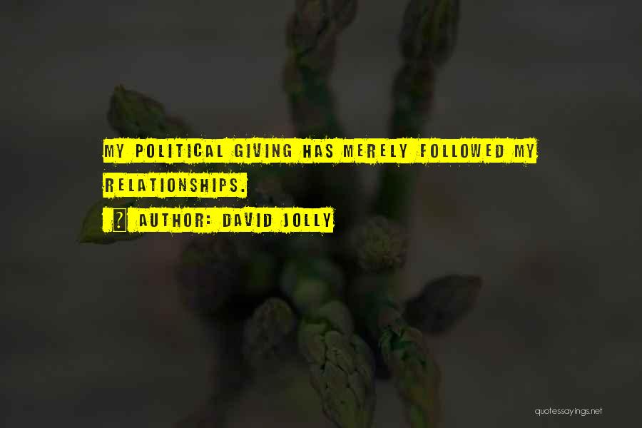 David Jolly Quotes 1770996