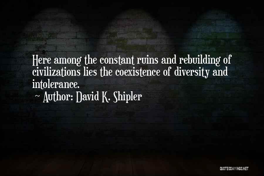 David K. Shipler Quotes 826379