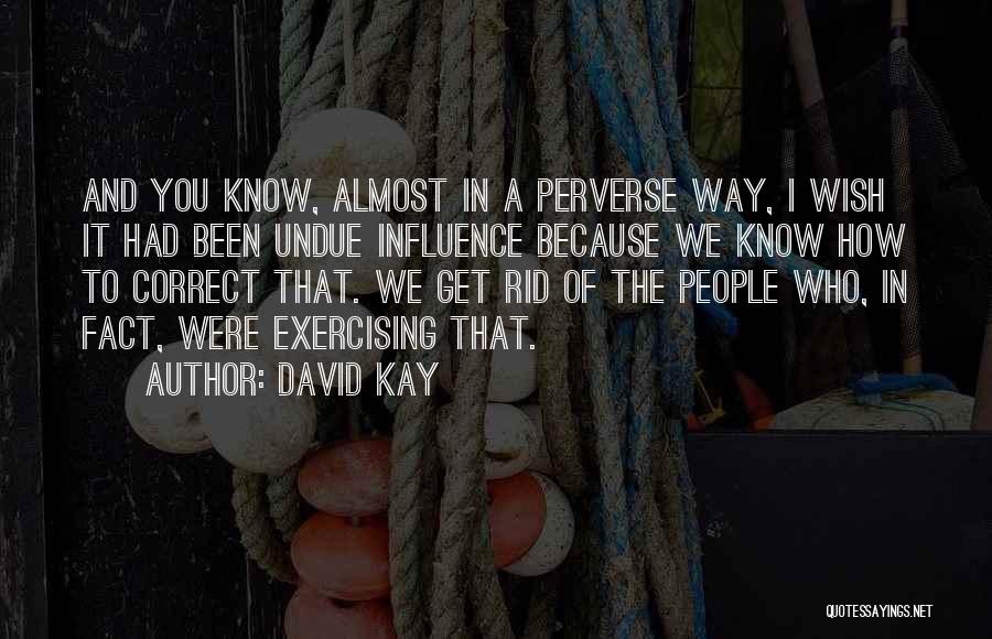 David Kay Quotes 1538615