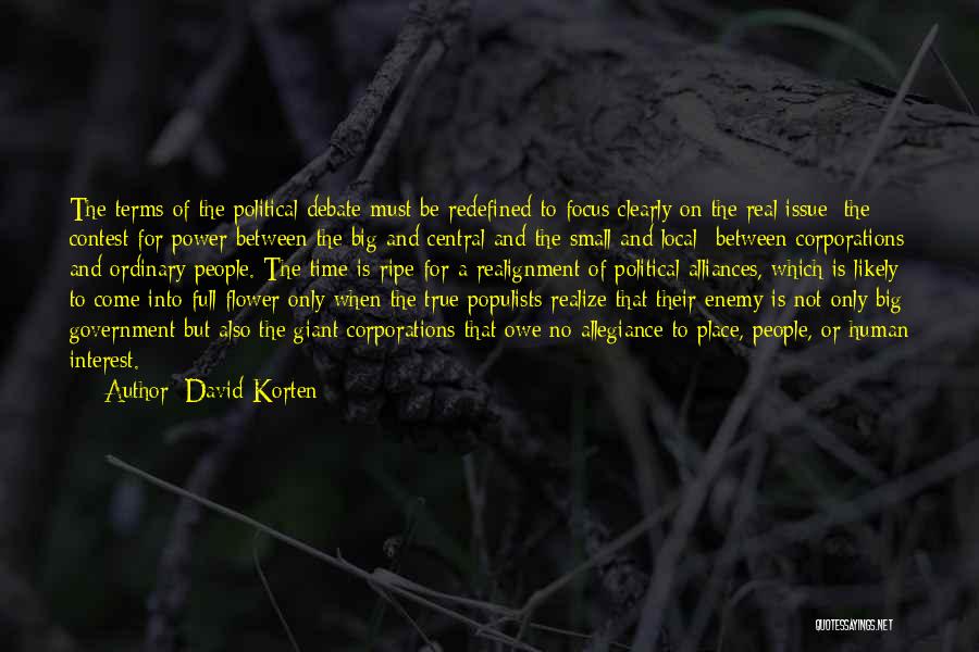 David Korten Quotes 1704287
