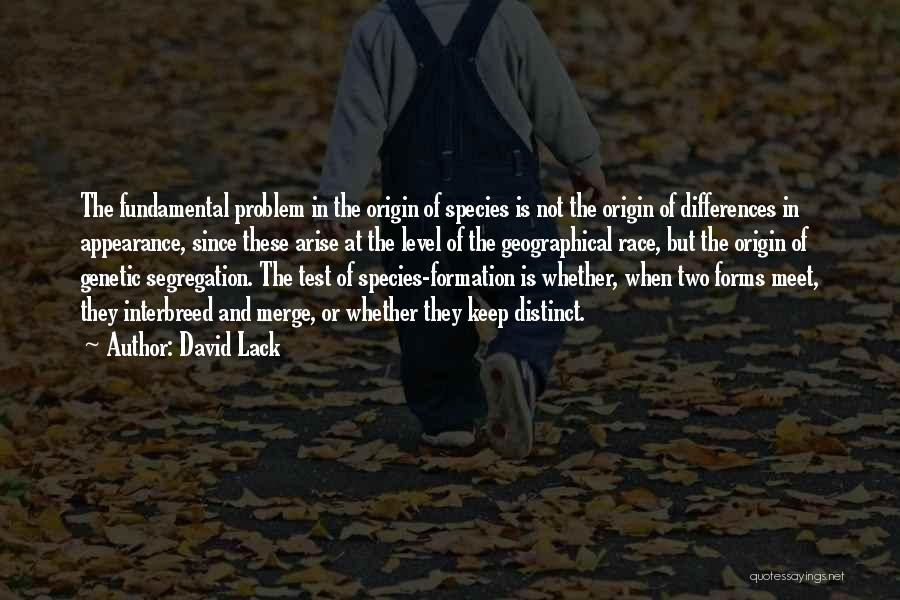 David Lack Quotes 937736