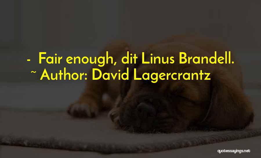 David Lagercrantz Quotes 615408
