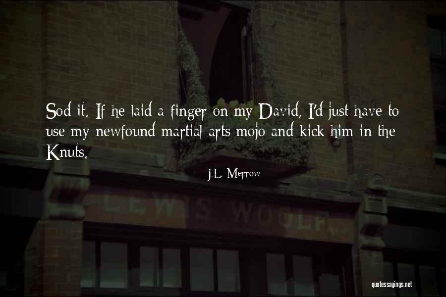 David Laid Quotes By J.L. Merrow David Laid Quotes By J.L. Merrow