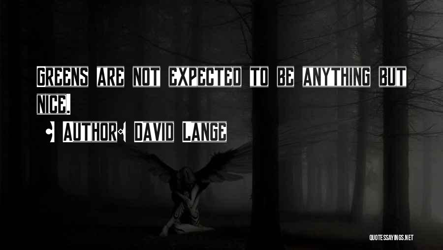 David Lange Quotes 1369846