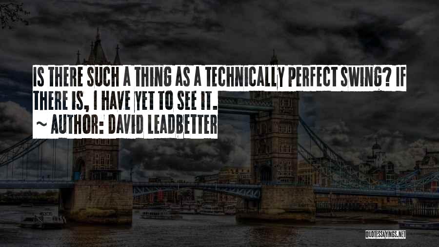 David Leadbetter Quotes 1259689