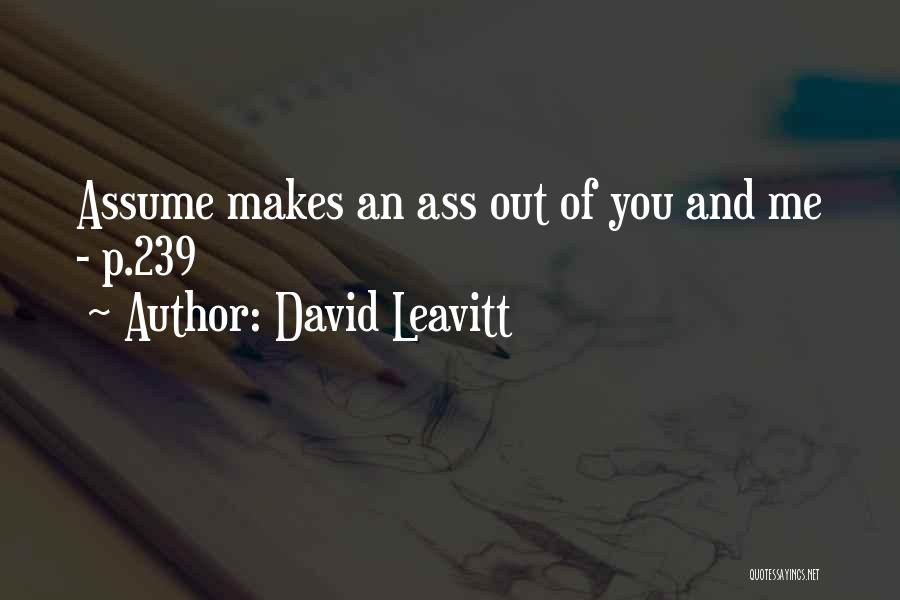 David Leavitt Quotes 1341733