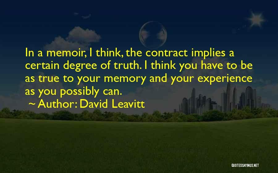 David Leavitt Quotes 897702