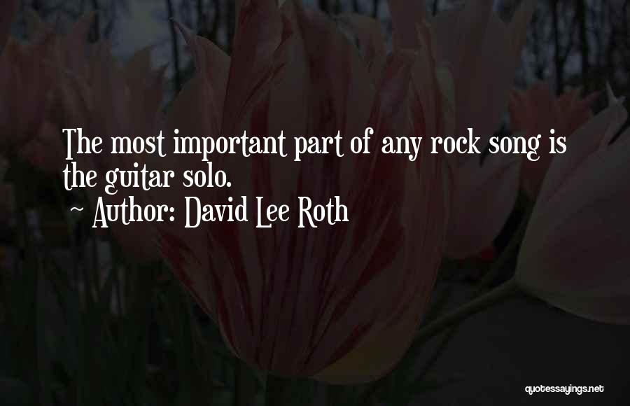 David Lee Roth Quotes 106229