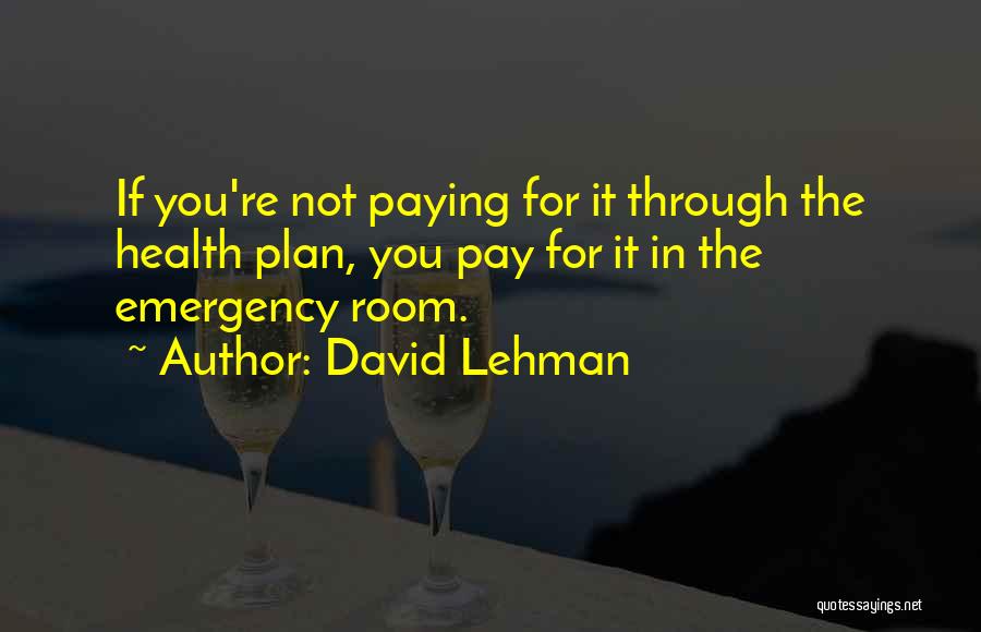 David Lehman Quotes 1711923