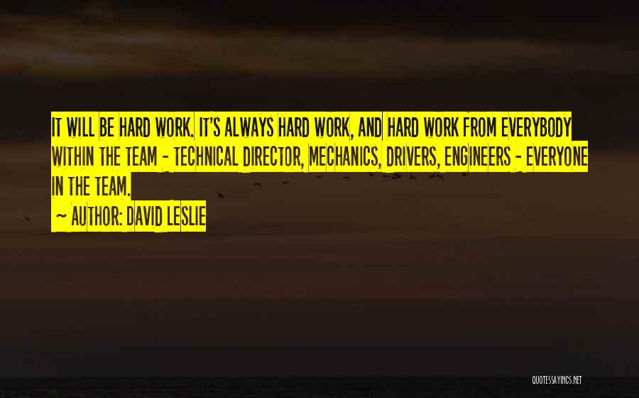 David Leslie Quotes 1050717