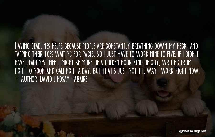 David Lindsay-Abaire Quotes 200187