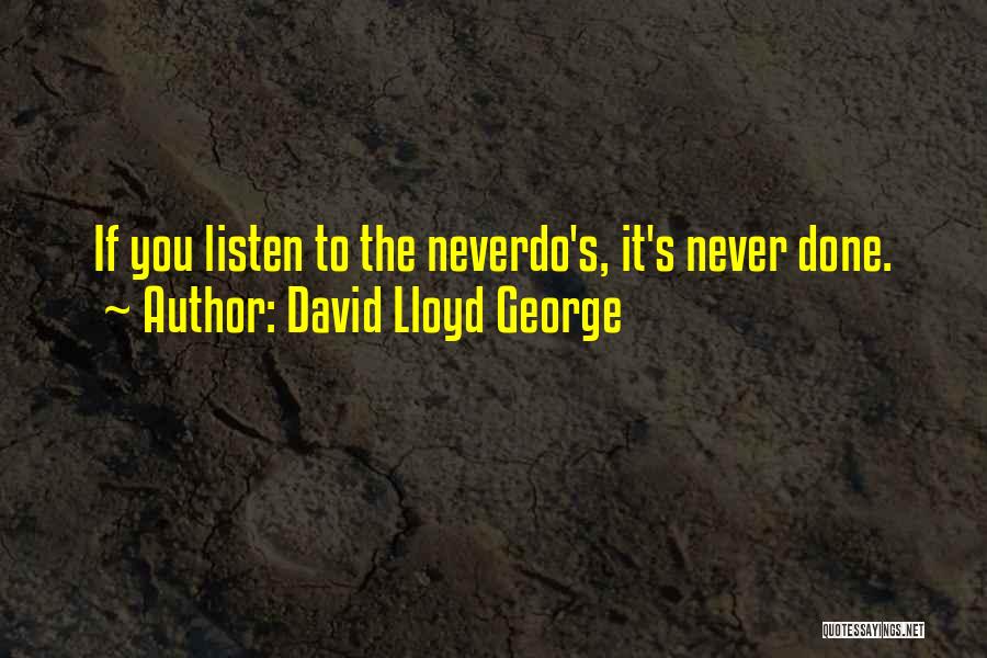 David Lloyd George Quotes 605287