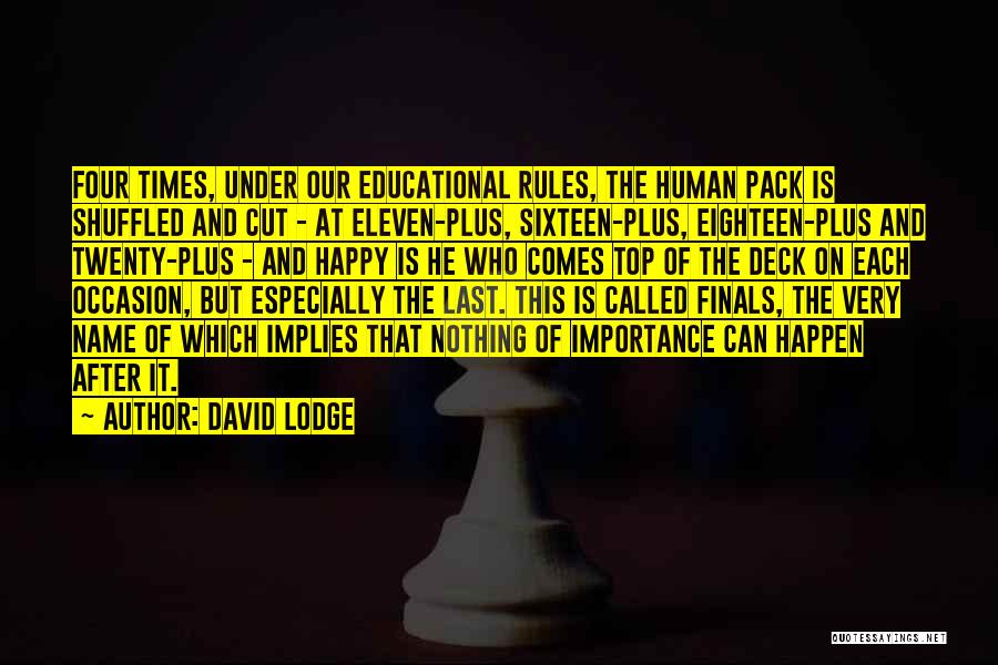 David Lodge Quotes 263605