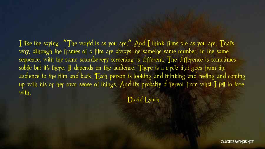 David Lynch Quotes 2050172