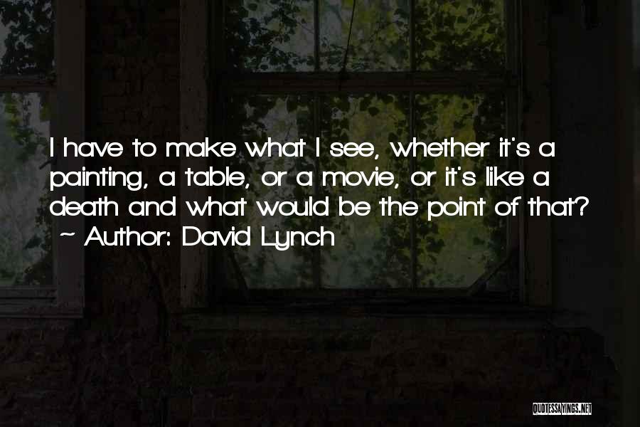 David Lynch Quotes 2241321