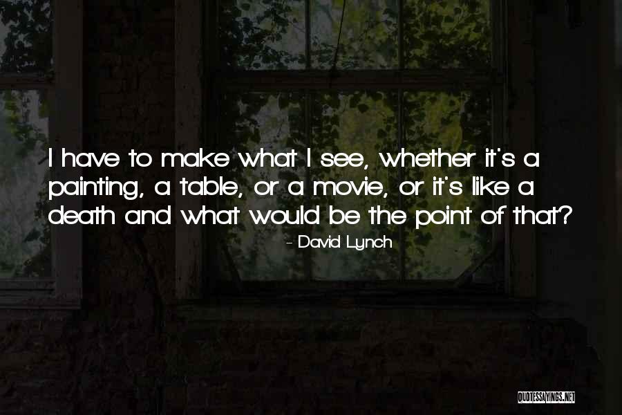 David Lynch Quotes 2241321