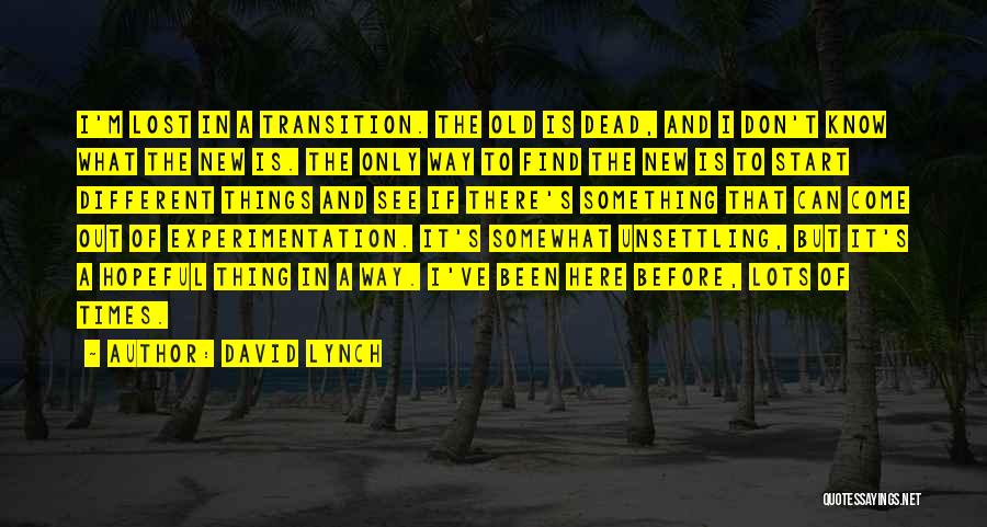 David Lynch Quotes 797770