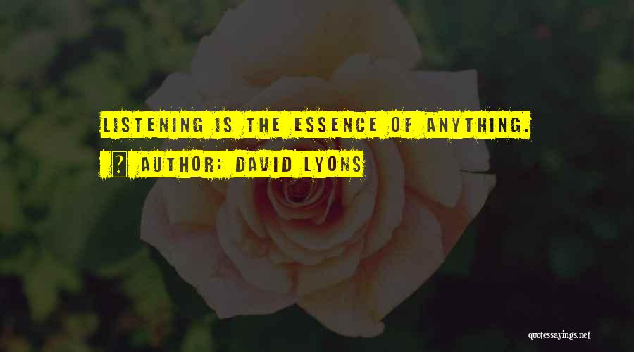 David Lyons Quotes 429625
