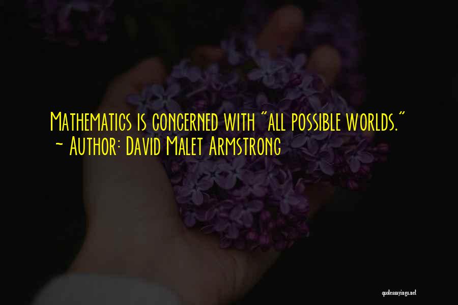 David Malet Armstrong Quotes 1441428