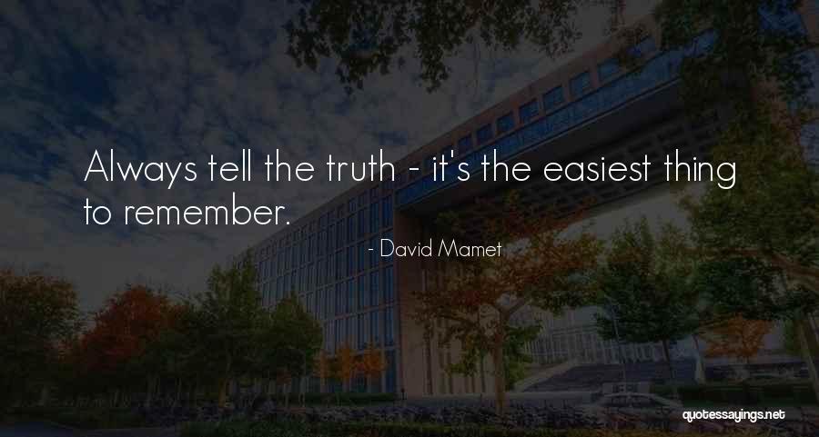 David Mamet Quotes 1081229