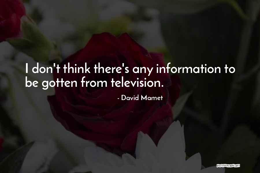 David Mamet Quotes 478313