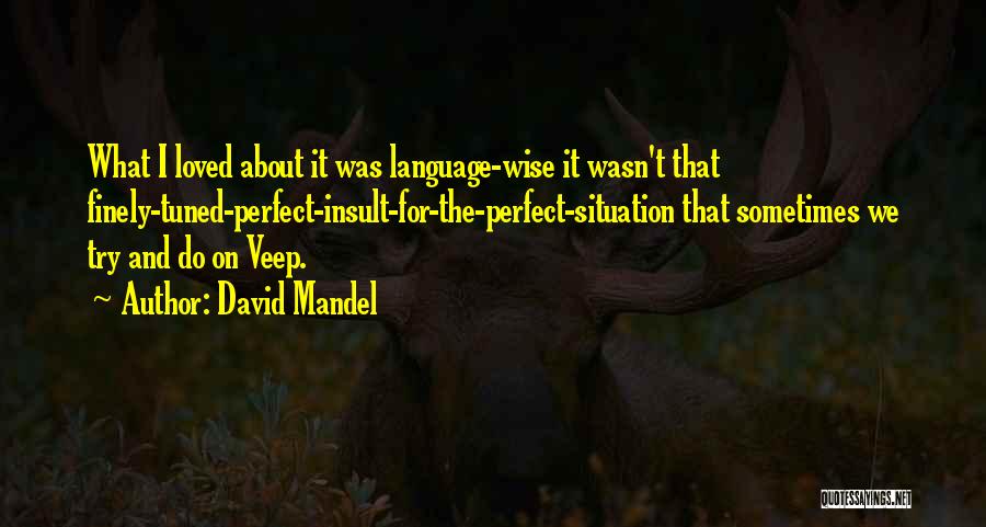 David Mandel Quotes 581773