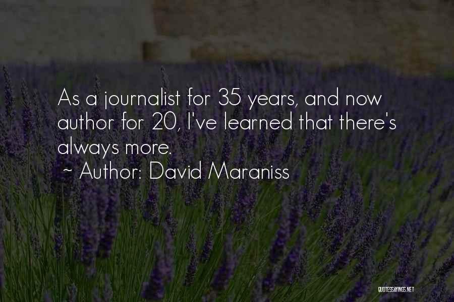 David Maraniss Quotes 1880585