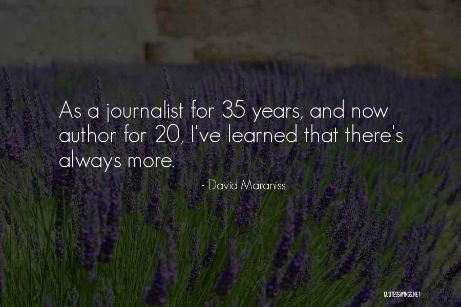 David Maraniss Quotes 1880585 David Maraniss Quotes 1880585