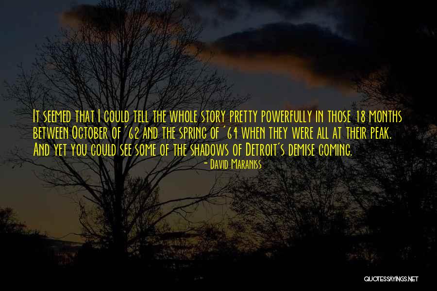 David Maraniss Quotes 634488 David Maraniss Quotes 634488