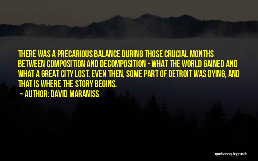 David Maraniss Quotes 711926