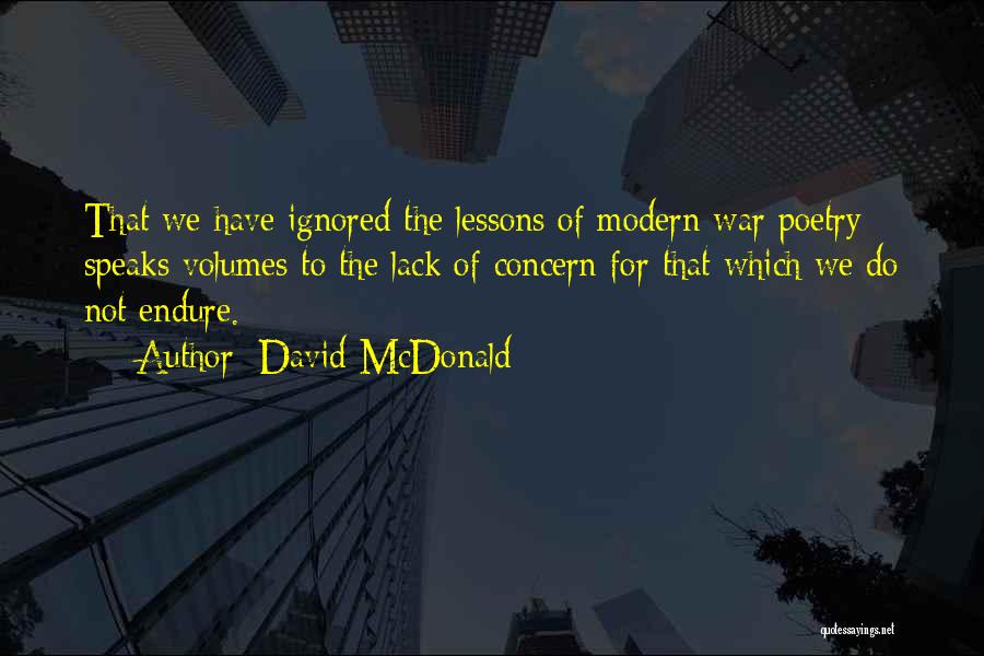 David McDonald Quotes 323559