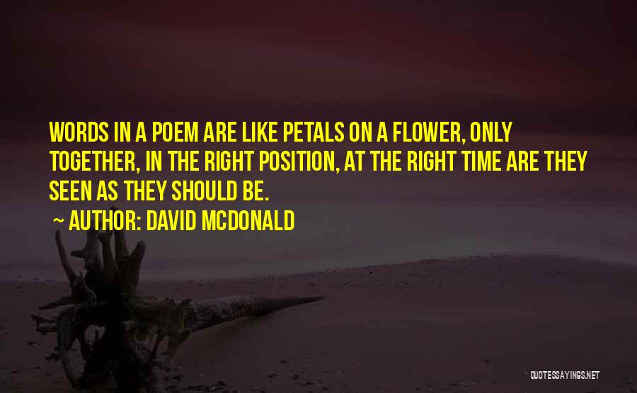 David McDonald Quotes 601019