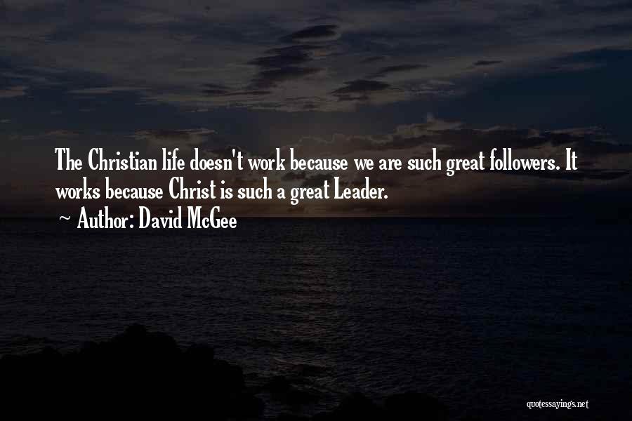 David McGee Quotes 567029