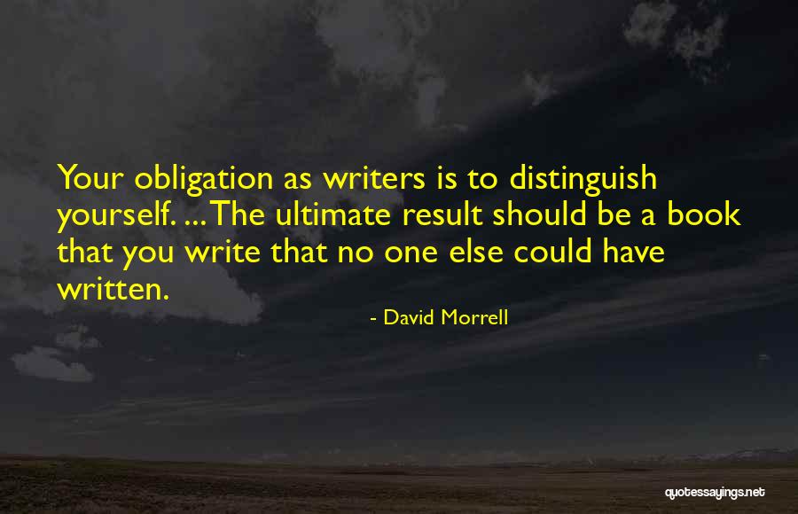 David Morrell Quotes 1052170