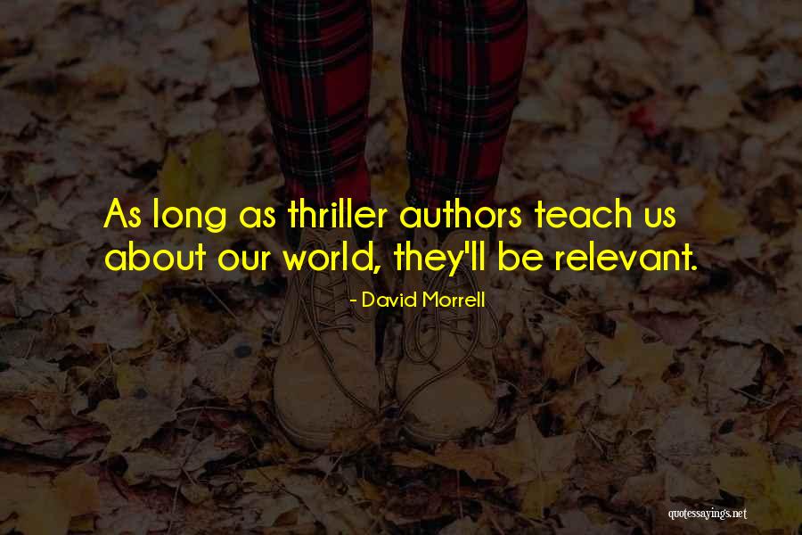 David Morrell Quotes 2220368 David Morrell Quotes 2220368