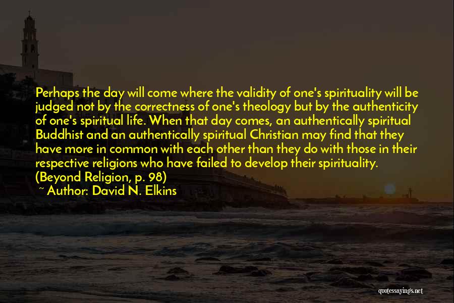 David N. Elkins Quotes 1080312